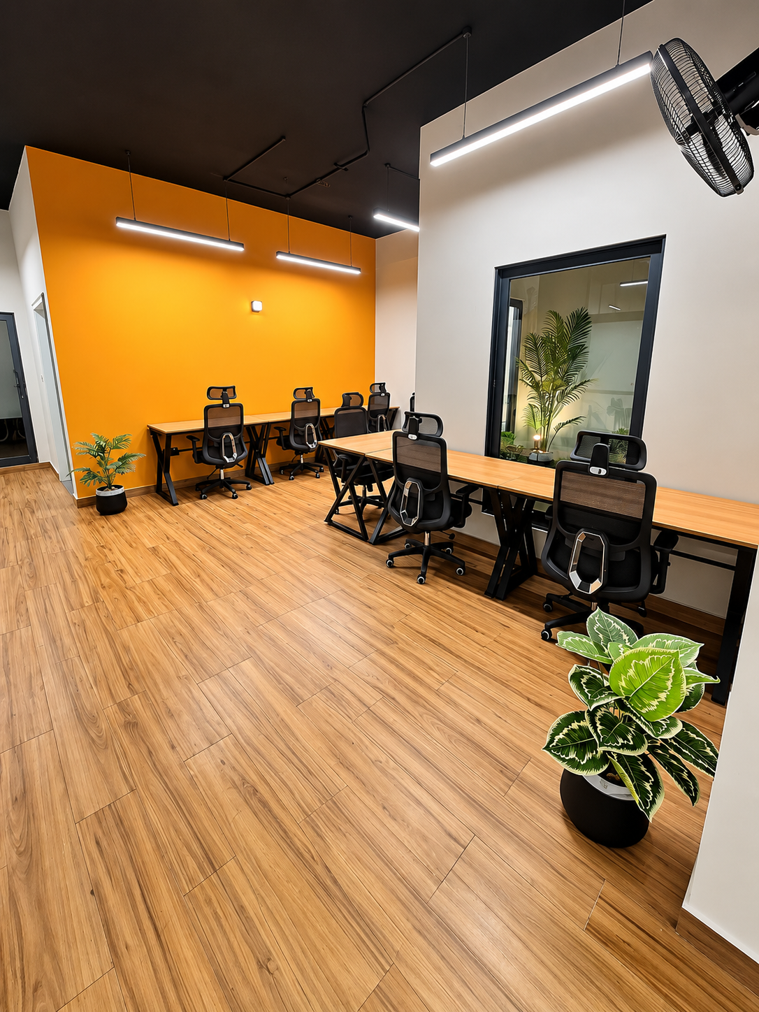 Panda Works workspace interior
